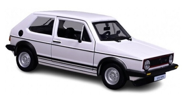 21089W VW GOLF 1 GTI 1979 White 1:24